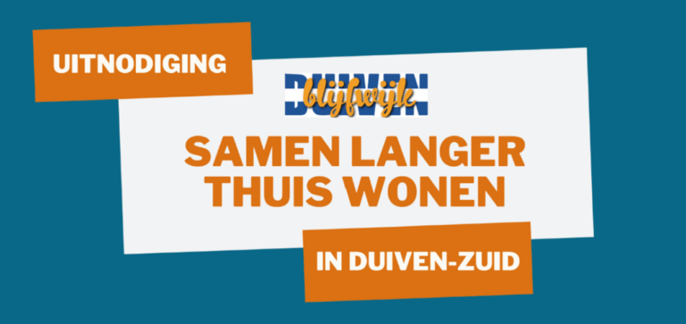 Bewonersavond over Samen langer thuis wonen